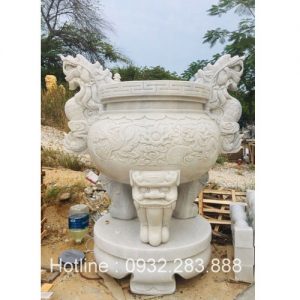 Mẫu Lư Hương Bằng Đá -LH11