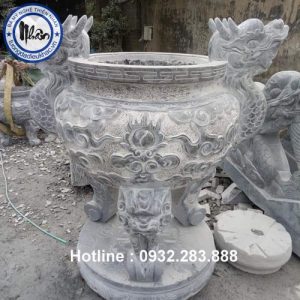 Mẫu Lư Hương Bằng Đá -LH13