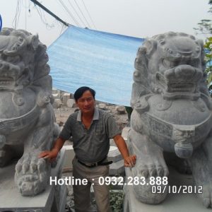 Tượng Kì Lân Bằng Đá -KL02