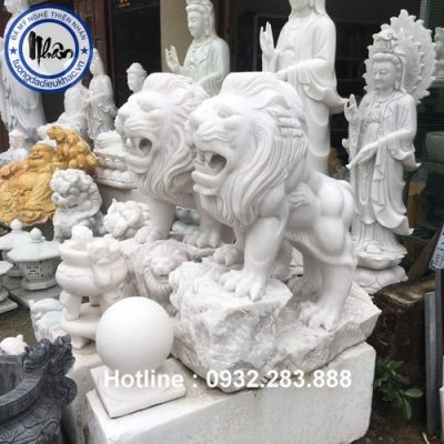 Tượng Sư Tử Bằng Đá -ST20