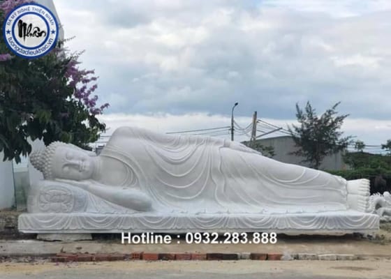 Tượng Phật Nhập Niết Bàn _TNS01