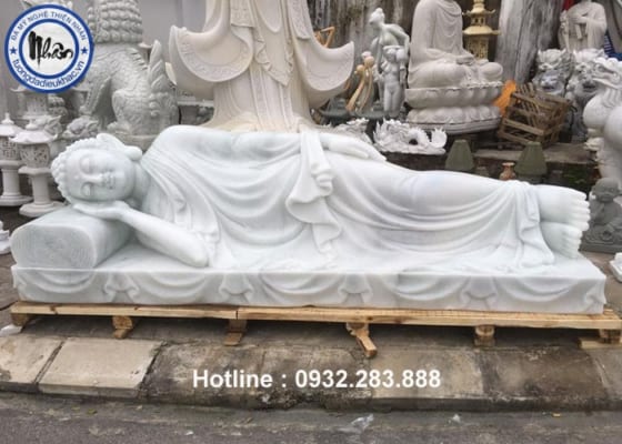 Tượng Phật Nhập Niết Bàn _TNS02