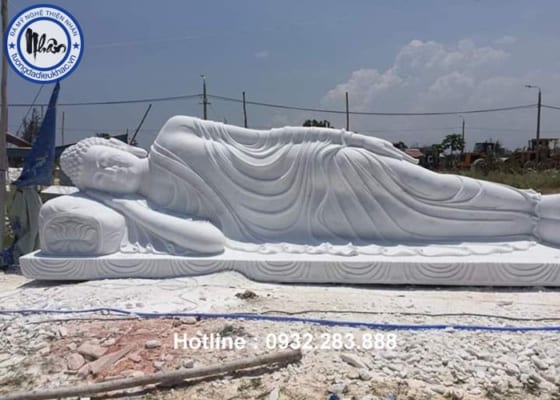 Tượng Phật Nhập Niết Bàn _TNS03