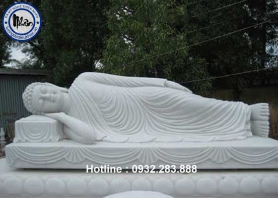 Tượng Phật Nhập Niết Bàn _TNS05