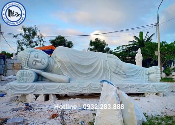 Tượng Phật Nhập Niết Bàn _TNS06