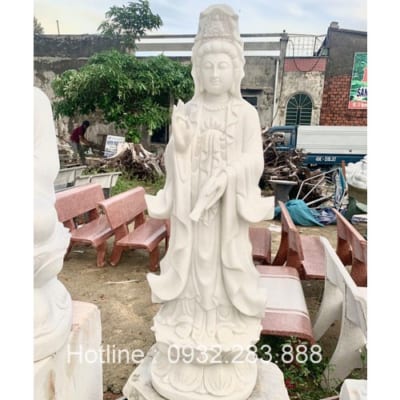 Tượng Phật Bà Quan Âm -QA34