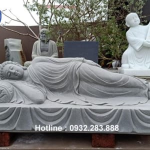 Tượng Phật Nhập Niết Bàn _TNS08