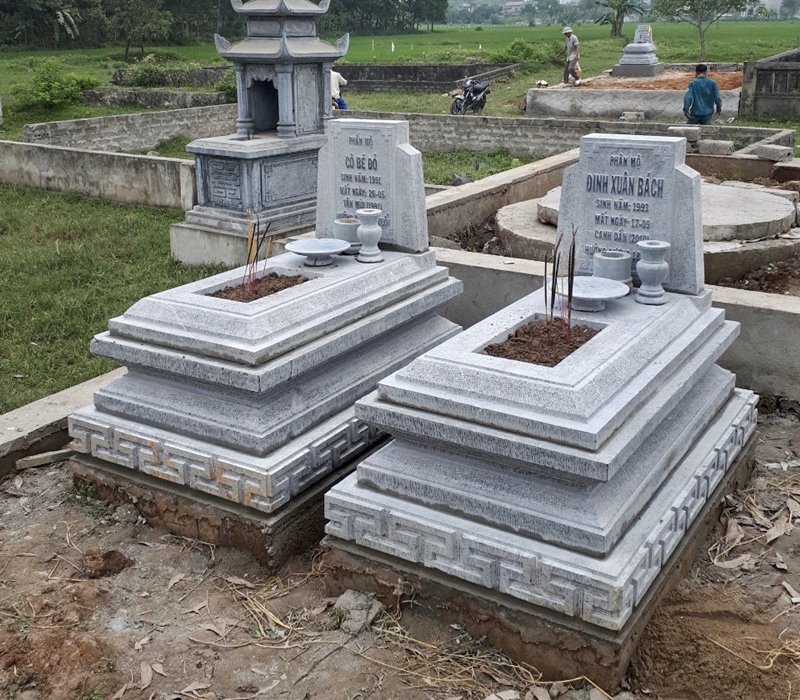 Giá mộ đá tại Ninh Vân Ninh Bình